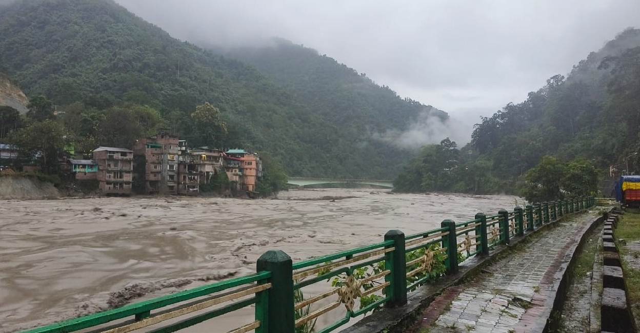 sikkim flash flood