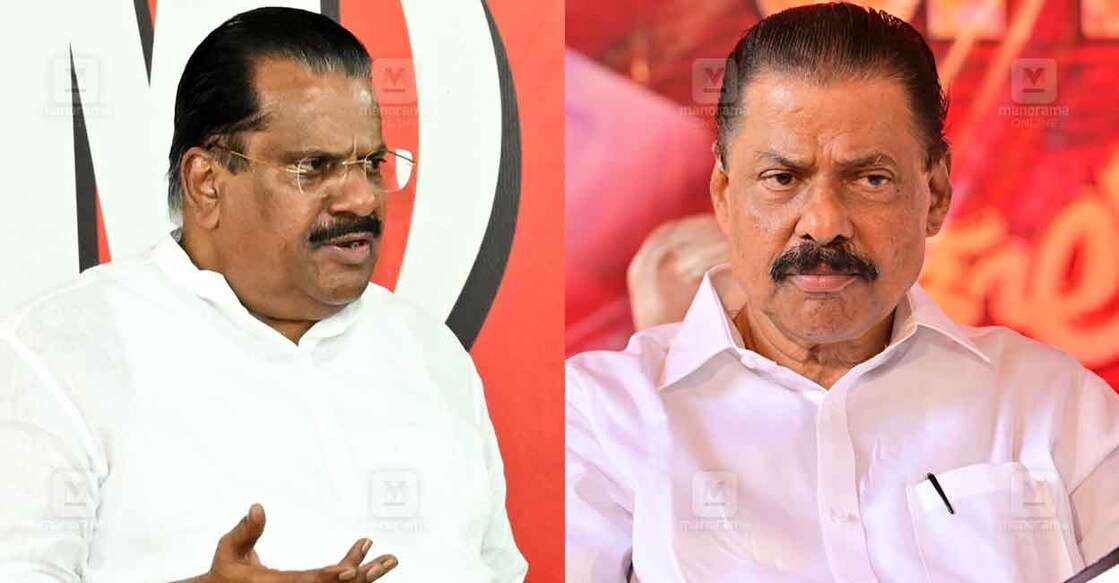 EP Jayarajan, MV Govindan Photo: Manorama ഇ.പി.ജയരാജൻ, എം.വി.ഗോവിന്ദൻ. ഫയൽ ചിത്രം: മനോരമ