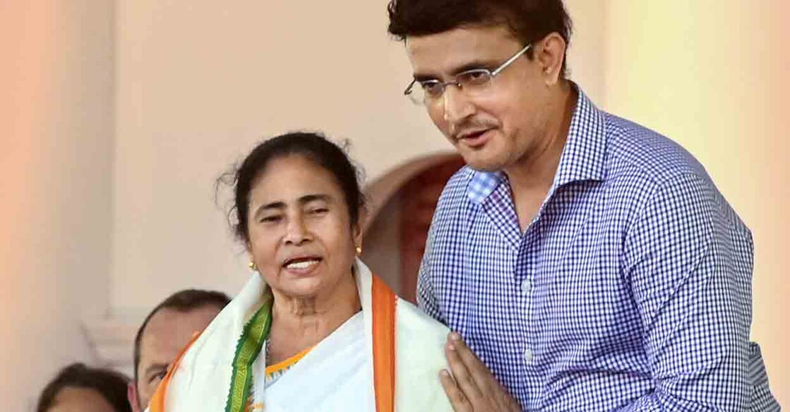 Mamata Banerjee, Sourav Ganguly (PTI Photo) മമത ബാനർജിയും സൗരവ് ഗാംഗുലിയും. (PTI Photo)