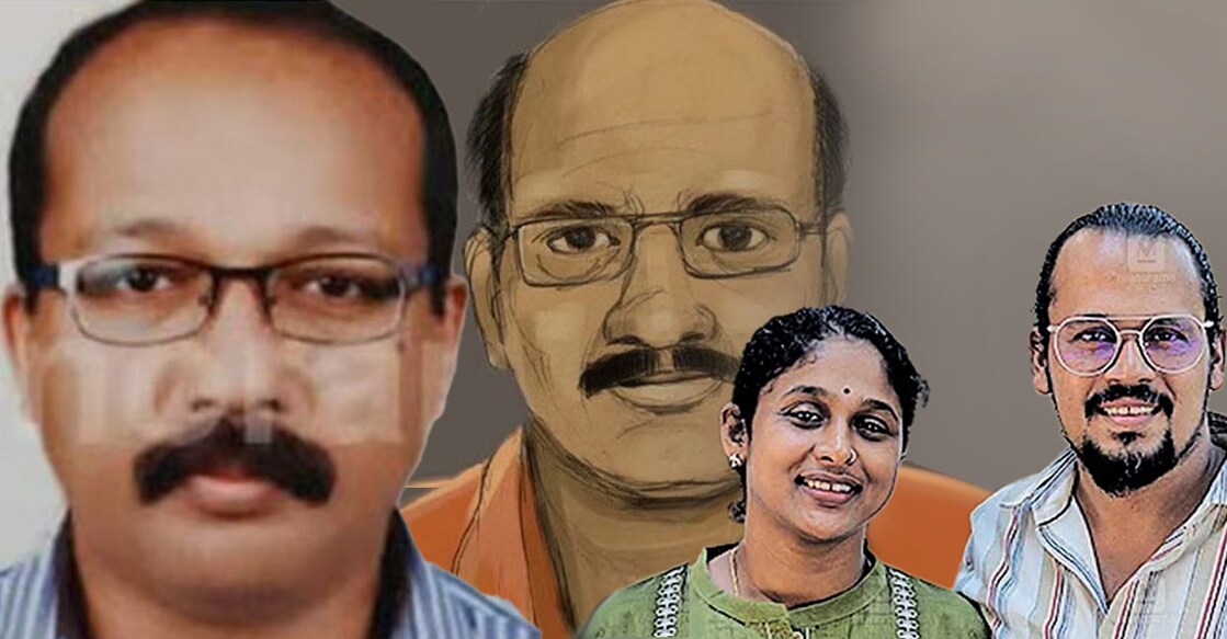 പത്മകുമാർ, പത്മകുമാറിന്റെ രേഖാചിത്രം; ചിത്രം വരച്ച സ്മിത എം.ബാബു ആർ.ബി.ഷജിത്ത്