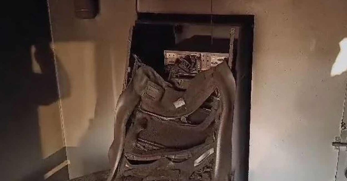 ഡെറാഡുണിൽ എടിഎം തകർത്ത നിലയിൽ∙ ചിത്രം: @Zubair755049642/X Platform