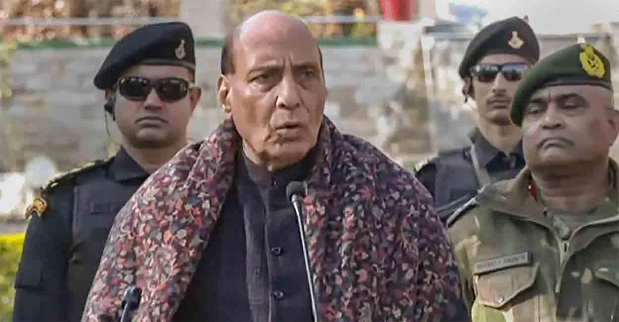 Defense Minister Rajnath Singh Urges Army to Avoid Mistakes That Harm Indians