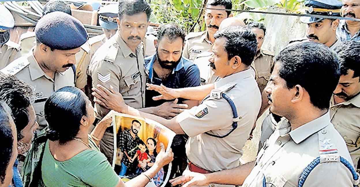 Anumole was killed by a shawl around his neck and dragged into the bedroom;  Bijesh then slept with his daughter
