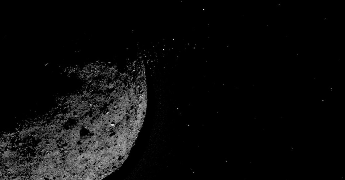 US-SPACE-ASTRONOMY-AEROSPACE ആസ്റ്ററോയ്ഡ് ബെന്നു. 2020 ഒക്ടോബർ 21ലെ ചിത്രം (AFP / NASA / Handout)