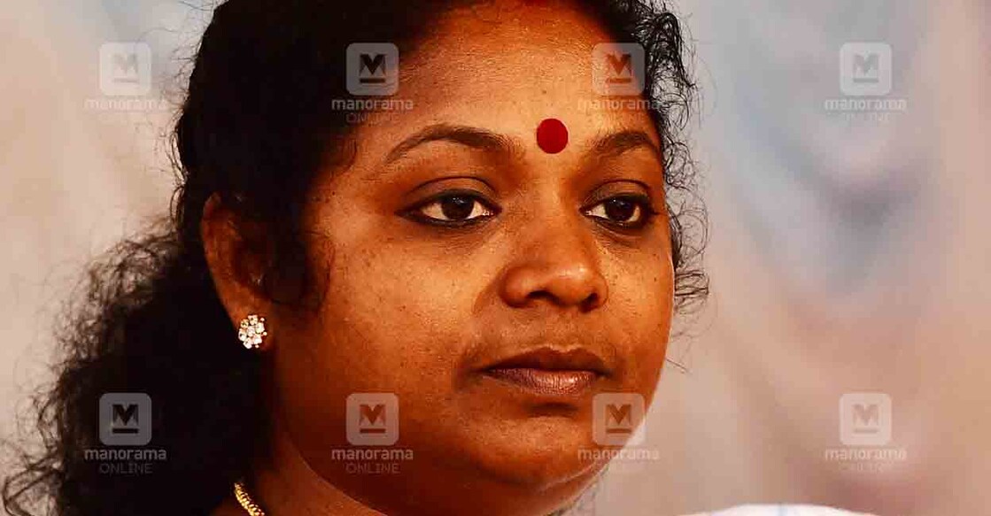 CK Asha | File Photo: Rijo Joseph / Manorama സി.കെ.ആശ (File Photo: Rijo Joseph / Manorama)