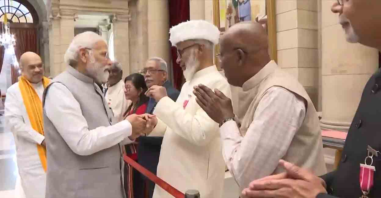 ‘You proved me wrong’: Shah shakes PM’s hand