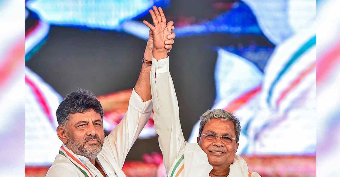 ഡി.കെ.ശിവകുമാർ, സിദ്ധരാമയ്യ