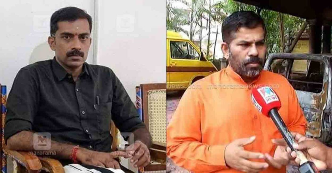 ഗിരികുമാർ,  സ്വാമി സന്ദീപാനന്ദഗിരി