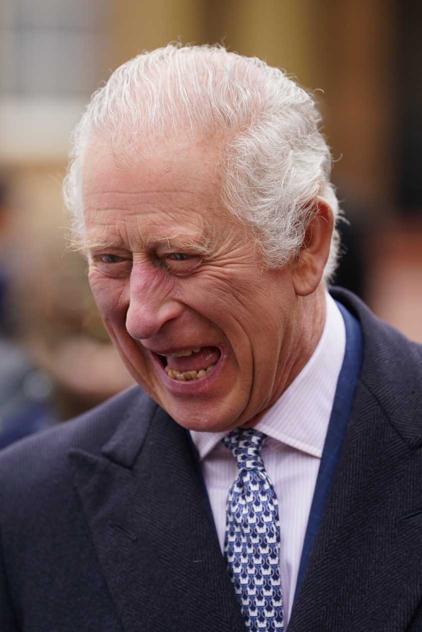 King Charles III (Photo by Gareth Fuller / POOL / AFP)