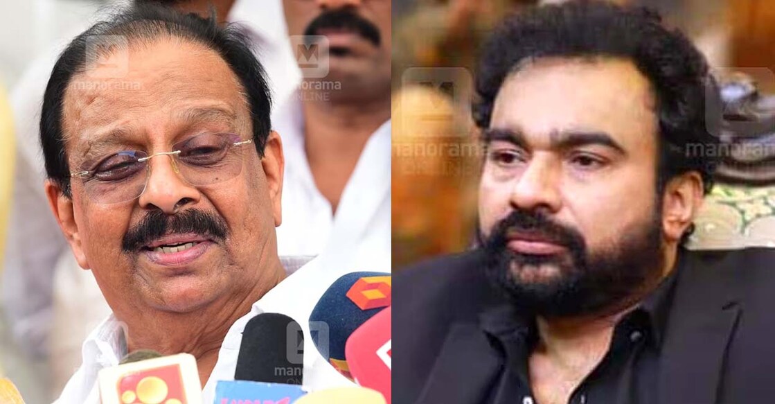 sudhakaran-mavunkal കെ.സുധാകരൻ, മോൻസൻ മാവുങ്കൽ (ഫയൽ ചിത്രങ്ങൾ)