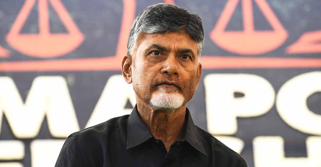 N Chandrababu Naidu (Photo by Sajjad HUSSAIN / AFP) ചന്ദ്രബാബു നായിഡു (Photo by Sajjad HUSSAIN / AFP)