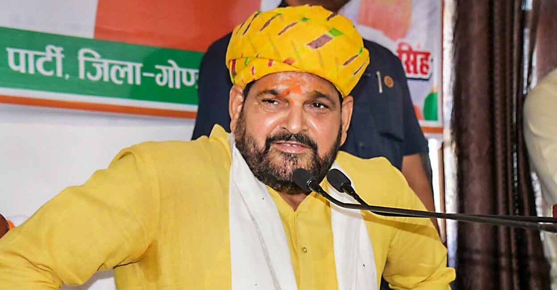 Brij Bhushan Sharan Singh (PTI Photo) ബ്രിജ് ഭൂഷൺ ശരൺ സിങ് (PTI Photo)