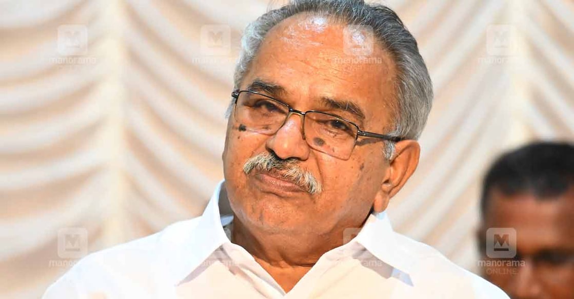 Kanam Rajendran | File Photo: Abhijith Ravi / Manorama സിപിഐ സംസ്ഥാന സെക്രട്ടറി കാനം രാജേന്ദ്രൻ. (File Photo: Abhijith Ravi / Manorama)