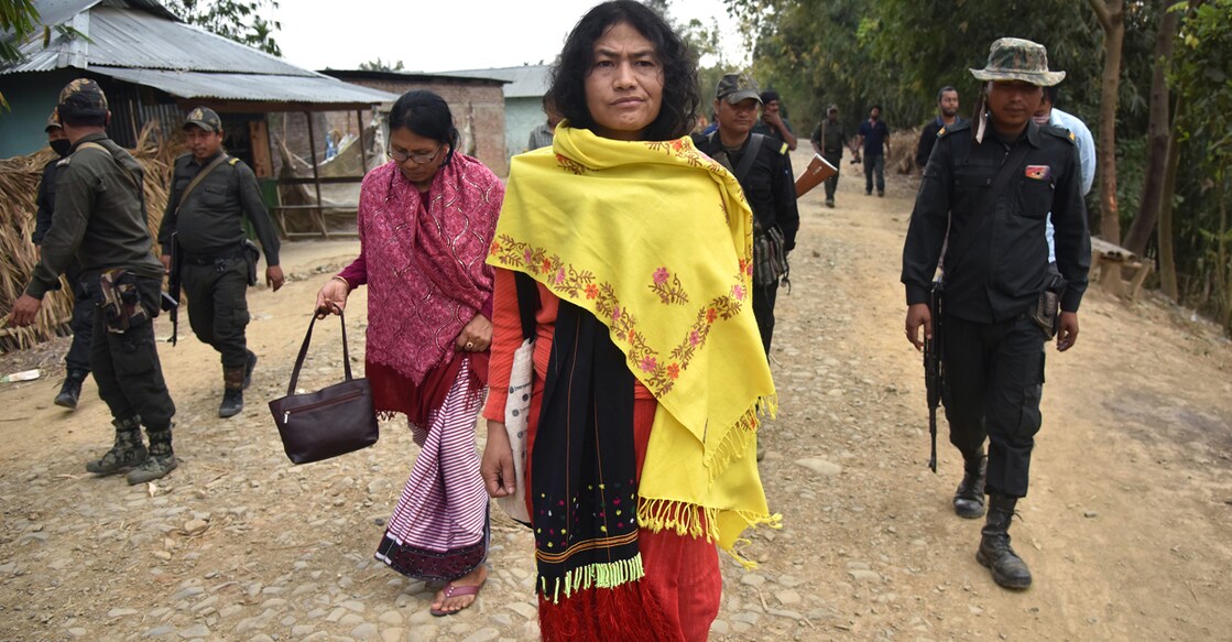 irom-sharmila ഇറോം ഷർമിള∙ Biju BORO / AFP