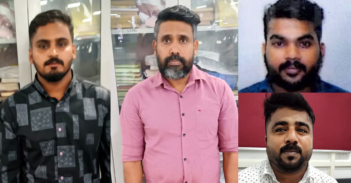 goldcustoms കരിപ്പുരിൽ സ്വർണമിശ്രിതവുമായി പിടിയിലായവർ.