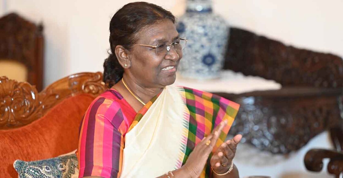 murmu രാഷ്ട്രപതി ദ്രൗപദി മുർമു (X/rashtrapatibhvn)