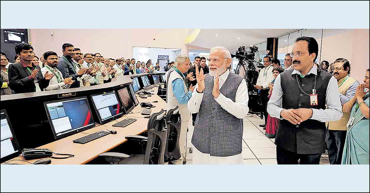 Prime Minister Narendra Modi Announces National Space Day and Commemorates Chandrayaan 3 Landing on Lunar Surface