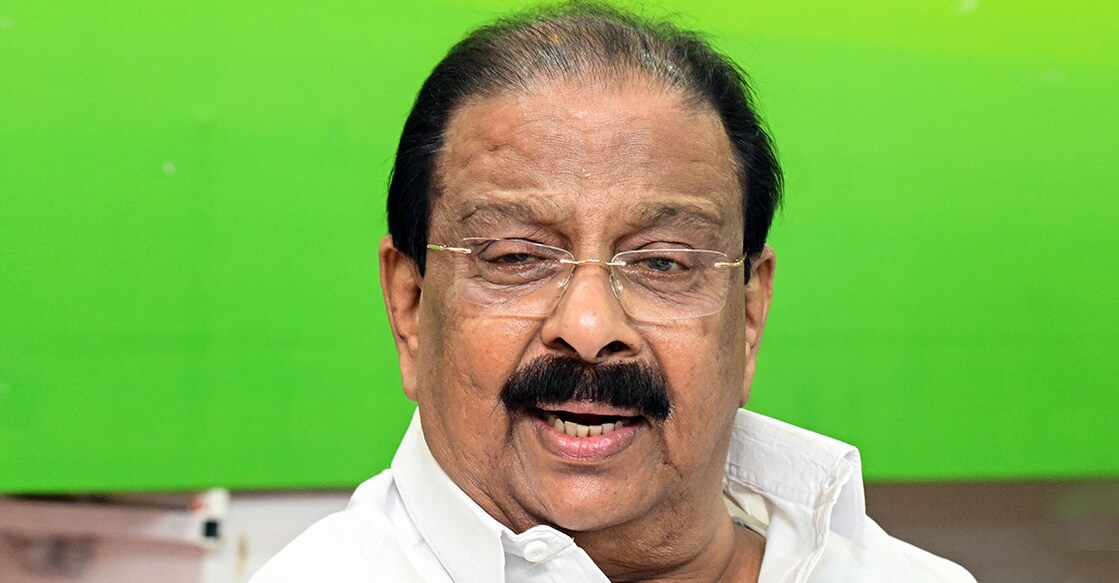 K-SUDHAKARAN കെ. സുധാകരൻ∙ ചിത്രം: മനോരമ
