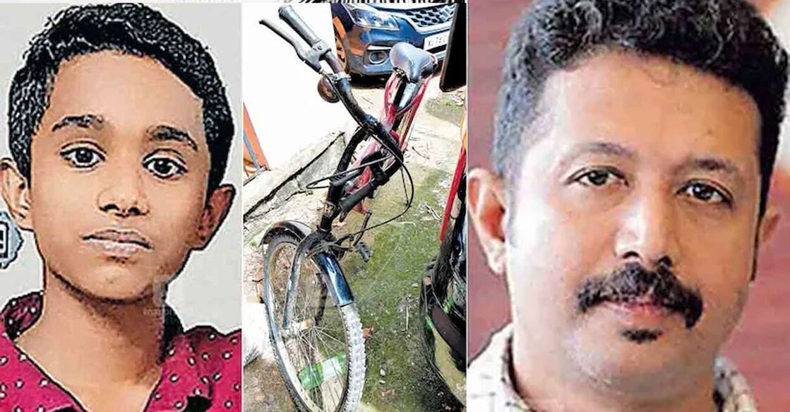 കാറിടിച്ചു മരിച്ച ആദിശേഖർ, ആദിശേഖറിന്റെ സൈക്കിൾ, പ്രതി പ്രിയരഞ്ജൻ