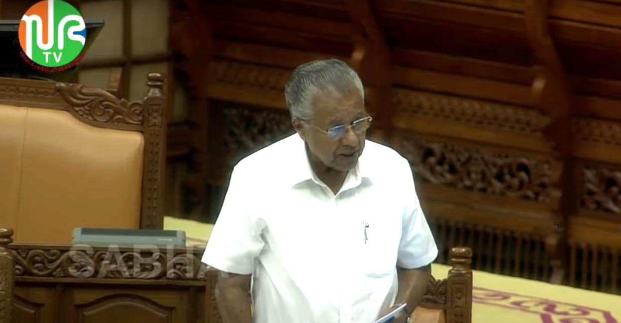 UDF MPs Fail to Protest Against Central Government’s Policies: Pinarayi Vijayan