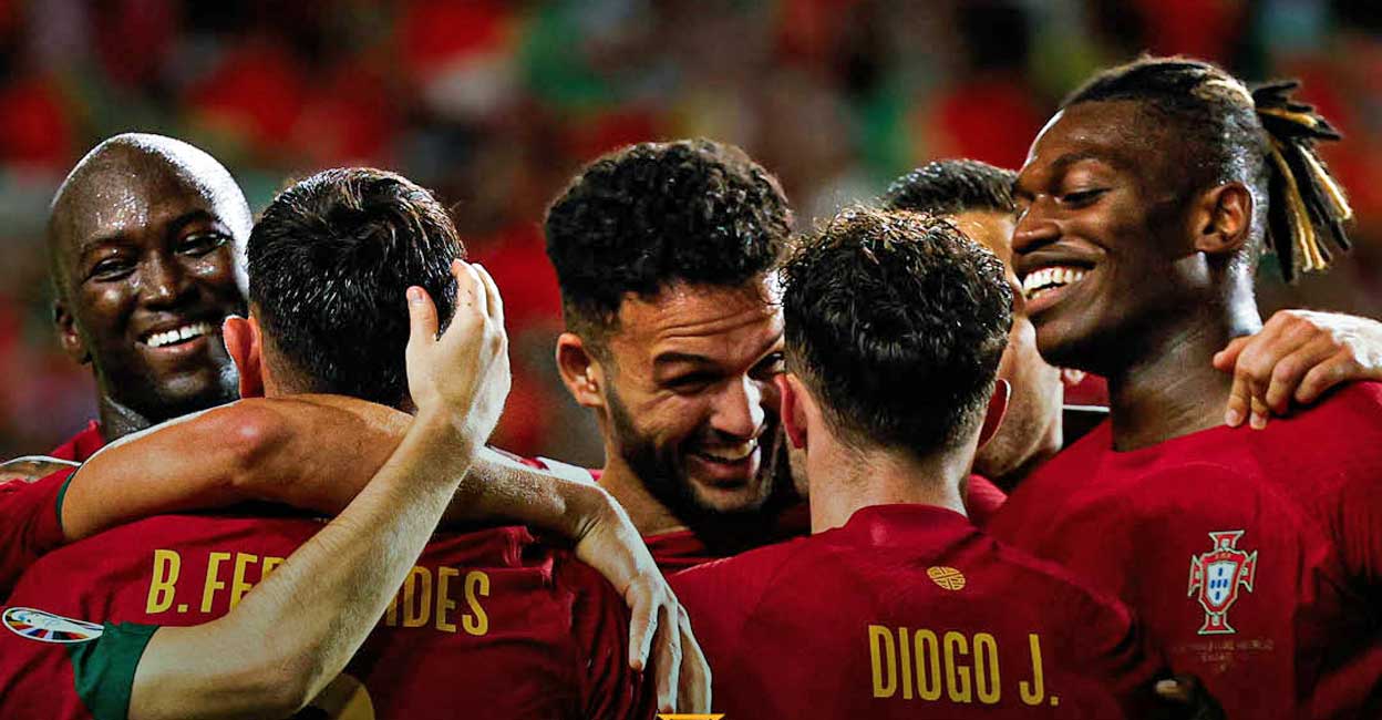 പോർച്ചുഗലിന് 9–0 ജയം - Portugal defeted luxembourg in euro cup football ...