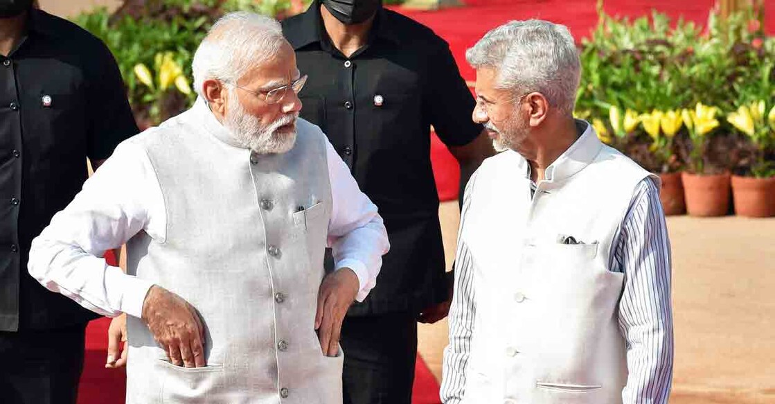 പ്രധാനമന്ത്രി നരേന്ദ്ര മോദി, വിദേശകാര്യ മന്ത്രി എസ്.ജയശങ്കര്‍ (PTI Photo/Shahbaz Khan, File) 