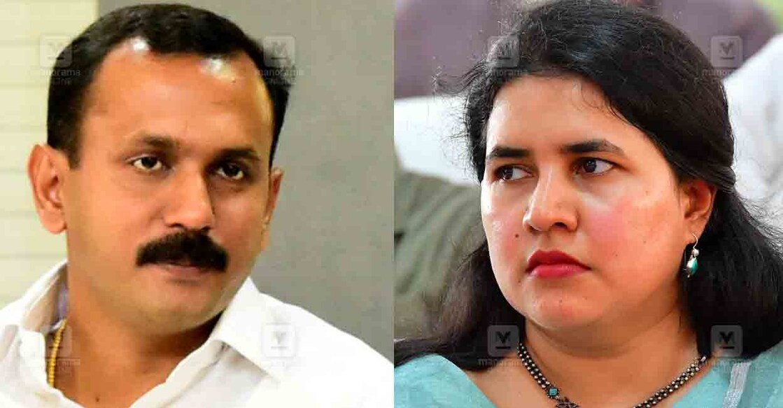ഷോൺ ജോർജ്, വീണാ വിജയൻ