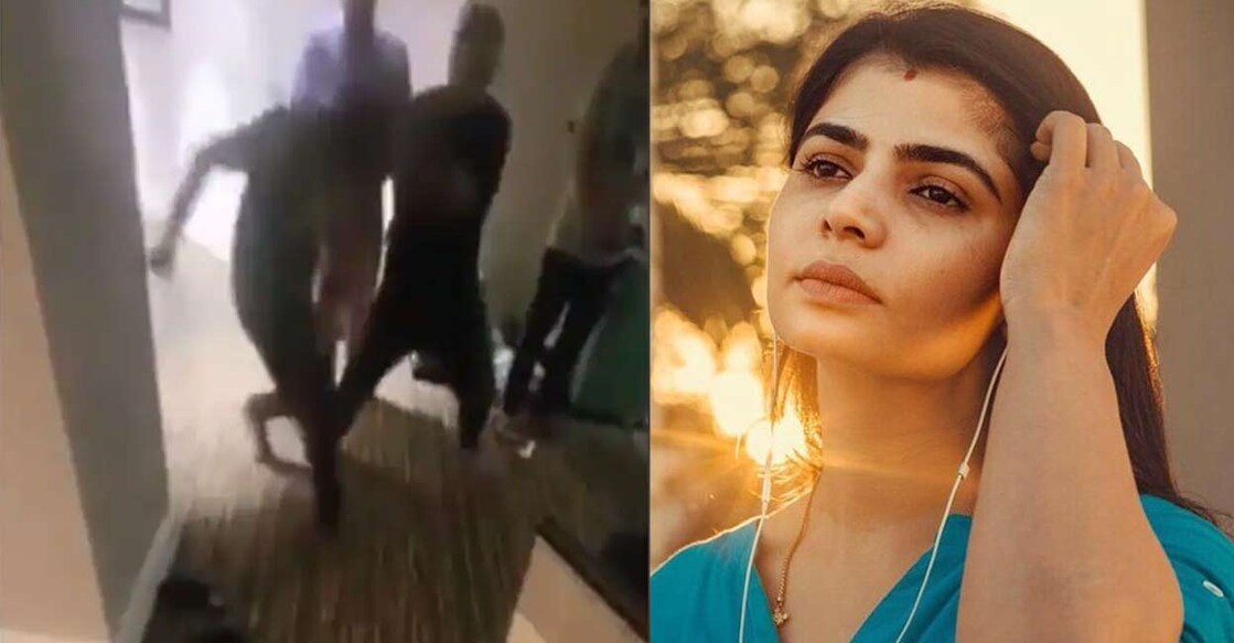 പാക്ക് ഗായകൻ റാഹത്ത് ഫത്തേഹ് അലി വിദ്യാർഥിയെ മർദിക്കുന്ന വിഡിയോയിൽനിന്ന് (ഇടത്), ഗായിക ചിന്മയി ശ്രീപദ (വലത്)