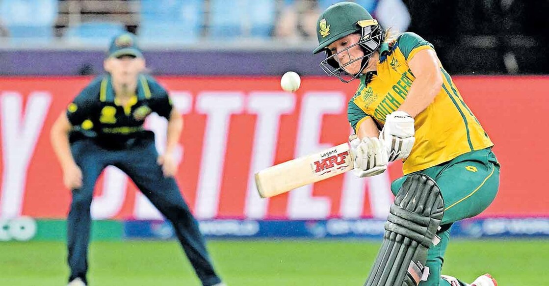 south-africa-vs-australia-match ദക്ഷിണാഫിക്കൻ താരം അനെകി ബോഷ് ബാറ്റിങ്ങിനിടെ.