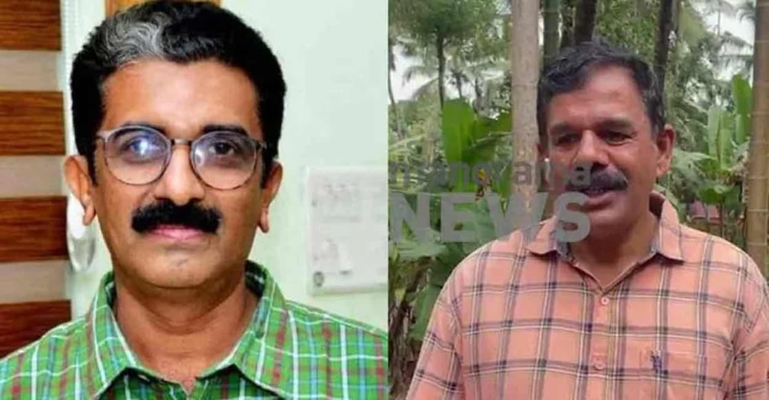 naveen-babu-and-tv-prasanth എഡിഎം കെ.നവീൻ ബാബു, ടി.വി.പ്രശാന്ത്