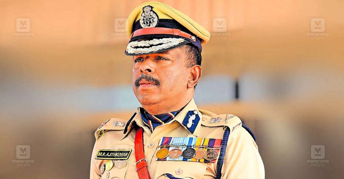 എഡിജിപി എം.ആർ. അജിത്കുമാർ (ചിത്രം: മനോരമ)