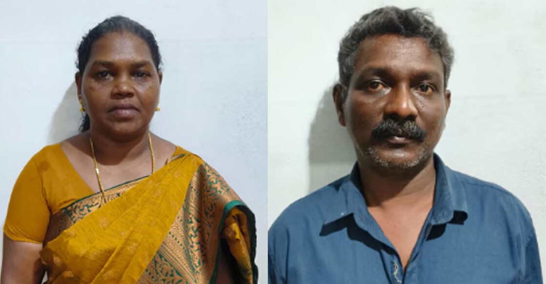 theft ശാന്ത (48), പ്രകാശൻ (44) (Photo : Special Arrangement)