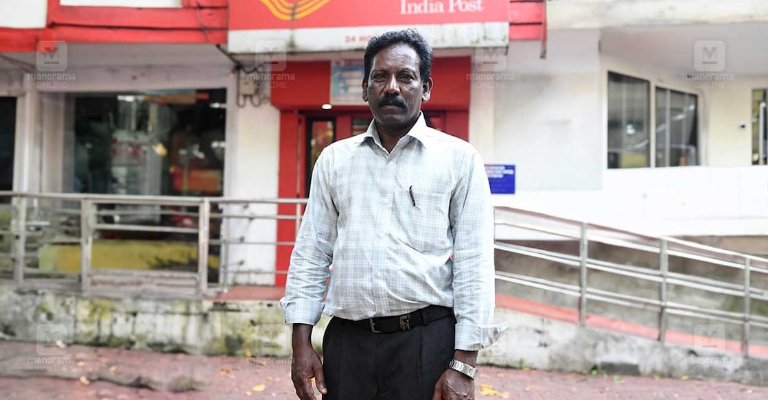 പി.ടി.വേലായുധൻ. ചിത്രം: എം.ടി.വിധുരാജ്∙മനോരമ.