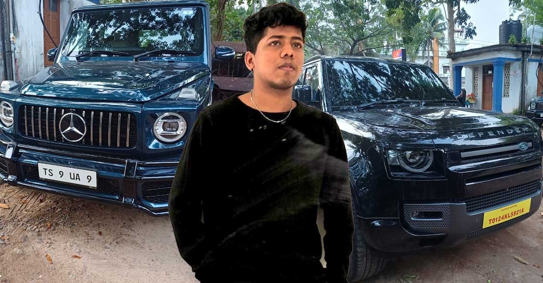 alvin-1-jpeg കോഴിക്കോട് ബീച്ച് റോഡിൽ അപകടത്തിൽപ്പെട്ട ആഡംബര വാഹനങ്ങൾ വെള്ളയിൽ പൊലീസ് സ്റ്റേഷൻ വളപ്പിൽ (പിന്നിൽ), മരിച്ച ആൽവിൻ (മുന്നിൽ (Photo Special Arrangement)