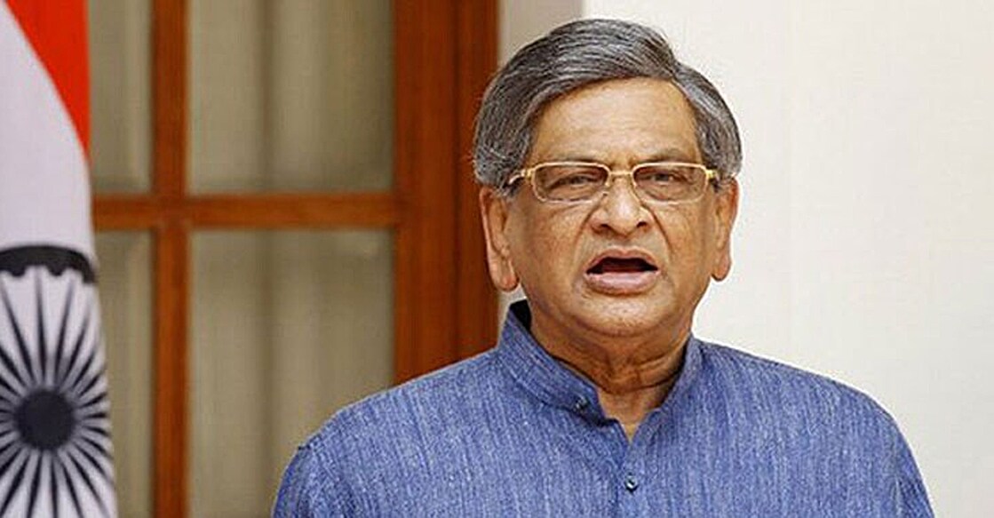 എസ്.എം.കൃഷ്ണ. File Photo: X