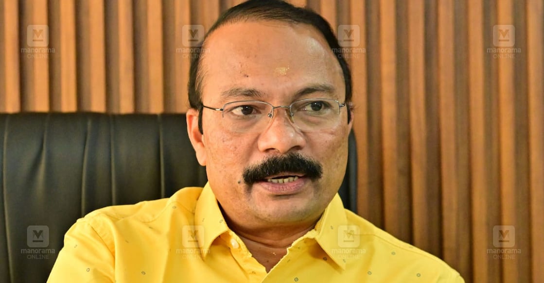 ദേവസ്വം ബോർഡ് പ്രസിഡന്റ് പി.എസ്. പ്രശാന്ത്. ചിത്രം: സിബു ഭുവേന്ദ്രൻ / മനോരമ