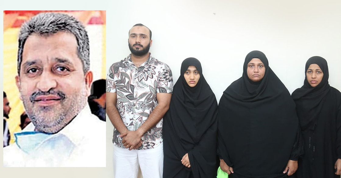 abdul-gafoor--culprits-0512 കൊല്ലപ്പെട്ട അബ്ദുൽ ഗഫൂർ (ഇടത്), പിടിയിലായ പ്രതികൾ (വലത്)