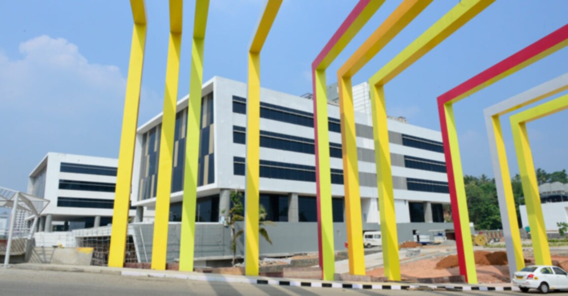 കൊച്ചി സ്മാർട്ട് സിറ്റി പ്രവേശന കവാടം