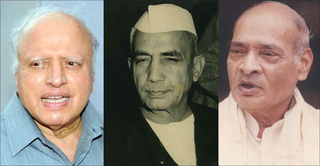 ms-swaminathan-charan-singh-and-pv-narasimha-rao എം.എസ്.സ്വാമിനാഥൻ, പി.വി.നരസിംഹറാവു, ചൗധരി ചരൺ സിങ്