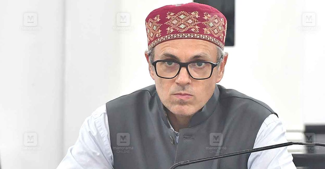 Omar Abdullah Manorama ഒമർ അബ്ദുല്ല. ചിത്രം: ജോസ്കുട്ടി പനയ്ക്കൽ ∙ മനോരമ