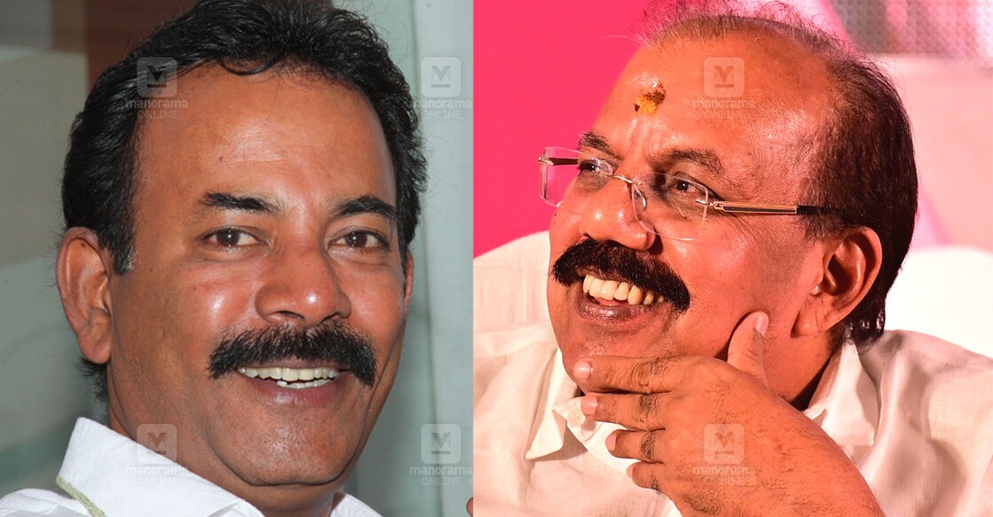 മേജർ രവി, എ.എൻ.രാധാകൃഷ്ണൻ (ഫയൽ ചിത്രം∙മനോരമ)