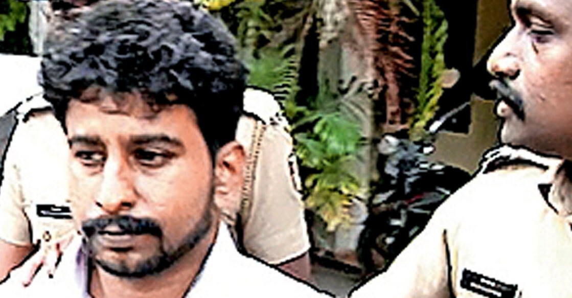 Shafiq ഷഫീഖിനെ കൊച്ചിയിലെ കോടതിയിൽ ഹാജരാക്കിയപ്പോൾ.