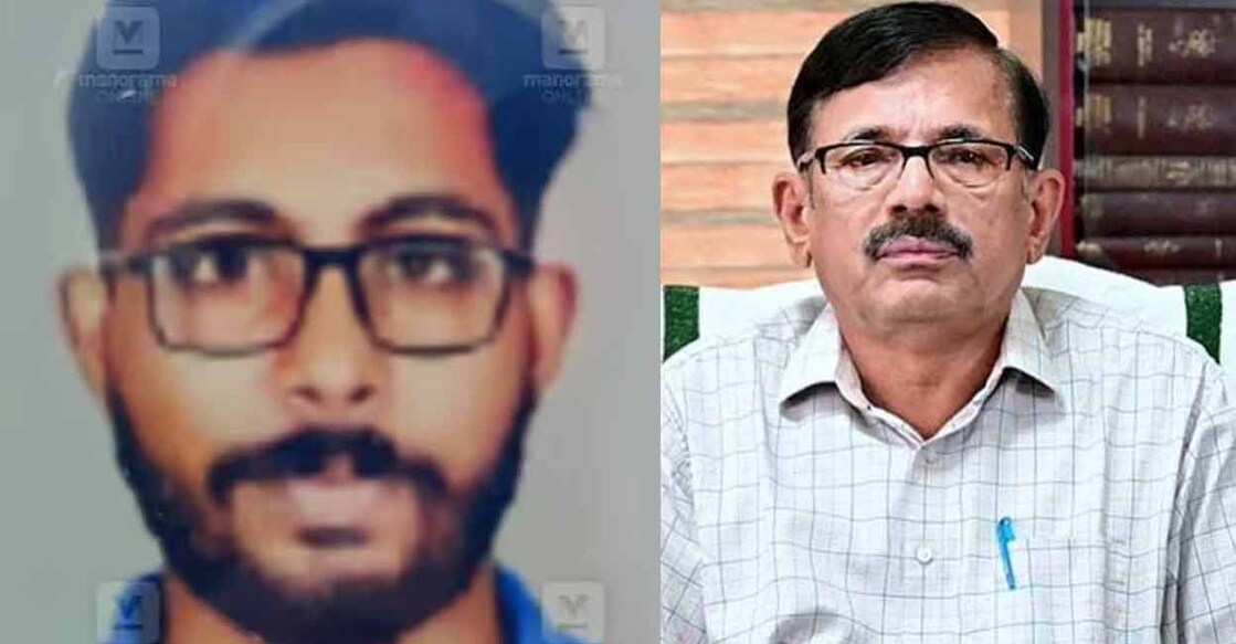 siddharthan-vc സിദ്ധാർഥൻ (ഇടത്), വെറ്ററിനറി സർവകലാശാല വിസി ഡോ. എം.ആർ. ശശീന്ദ്രനാഥ് (വലത്)