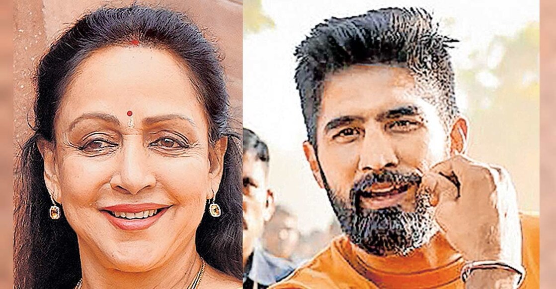1) ചലച്ചിത്ര നടി ഹേമമാലിനി 2)ബോക്സർ വിജേന്ദർ സിങ്