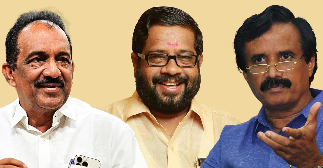 ചാലക്കുടി മണ്ഡലത്തിലെ യുഡിഎഫ് സ്ഥാനാർഥി ബെന്നി ബെഹനാൻ, എൻഡിഎ സ്ഥാനാർഥി ഉണ്ണികൃഷ്ണൻ, എൽഡിഎഫ് സ്ഥാനാർഥി പ്രഫ. സി. രവീന്ദ്രനാഥ് എന്നിവർ