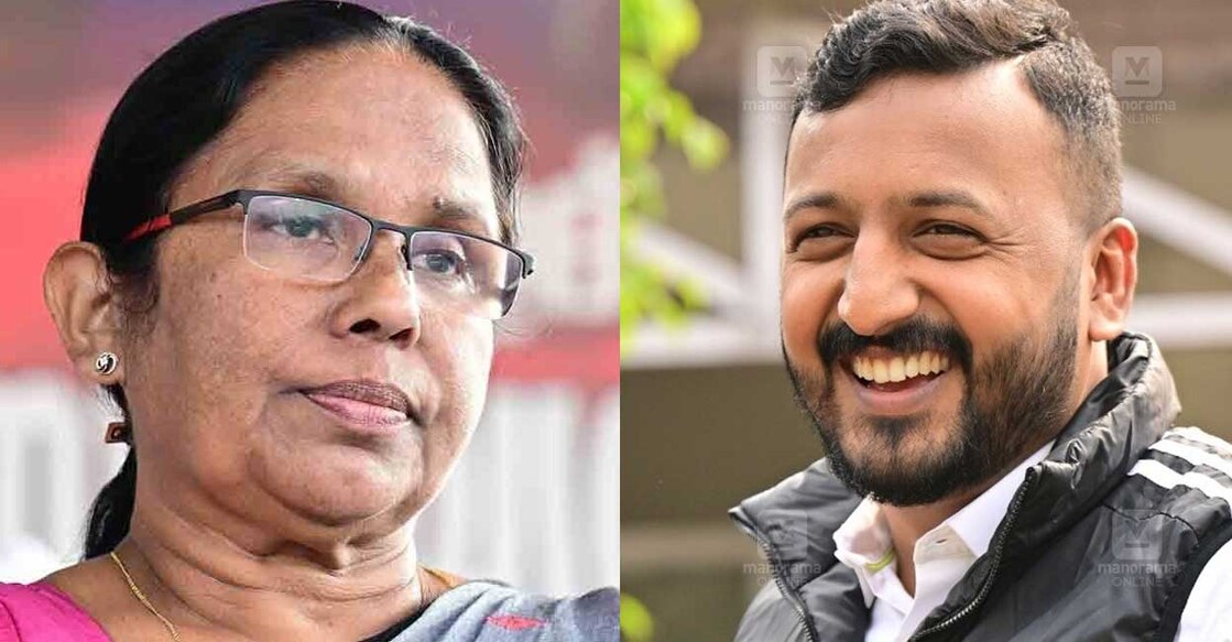 kk-shailaja--rahul-mamkoottathil കെ.കെ.ശൈലജ, രാഹുൽ മാങ്കൂട്ടത്തിൽ