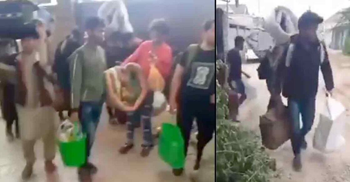 Kyrgyzstan-Students സംഘർഷത്തെ തുടർന്നു താമസസ്ഥലം മാറുന്ന പാക്കിസ്ഥാനി വിദ്യാർഥികൾ. ചിത്രം: @NiniYmz / X