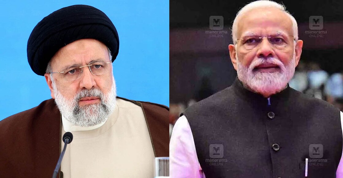 ഇബ്രാഹിം റഈസി (Photo by Iranian Presidency / AFP), നരേന്ദ്ര മോദി (File Photo)