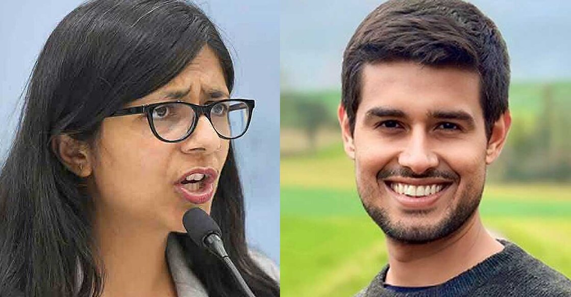 swati-dhruv സ്വാതി മലിവാൾ, ധ്രുവ് റാഠി (ഇൻസ്റ്റഗ്രാമിൽ പങ്കുവച്ച ചിത്രം)