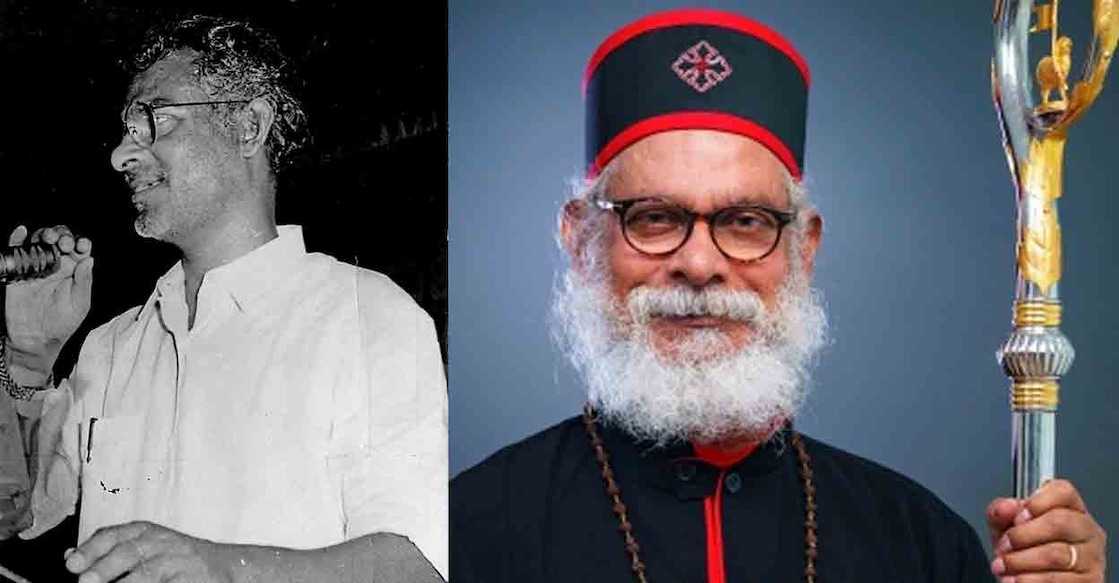 mor-athanasius-yohan-metropolitian (1) കൺവൻഷനിൽ പ്രസംഗിക്കുന്ന കെ.പി.യോഹന്നാൻ. (ഫയൽ ചിത്രം) (2) ഡോ. മാർ അത്തനേഷ്യസ് യോഹാൻ മെത്രാപ്പൊലീത്ത
